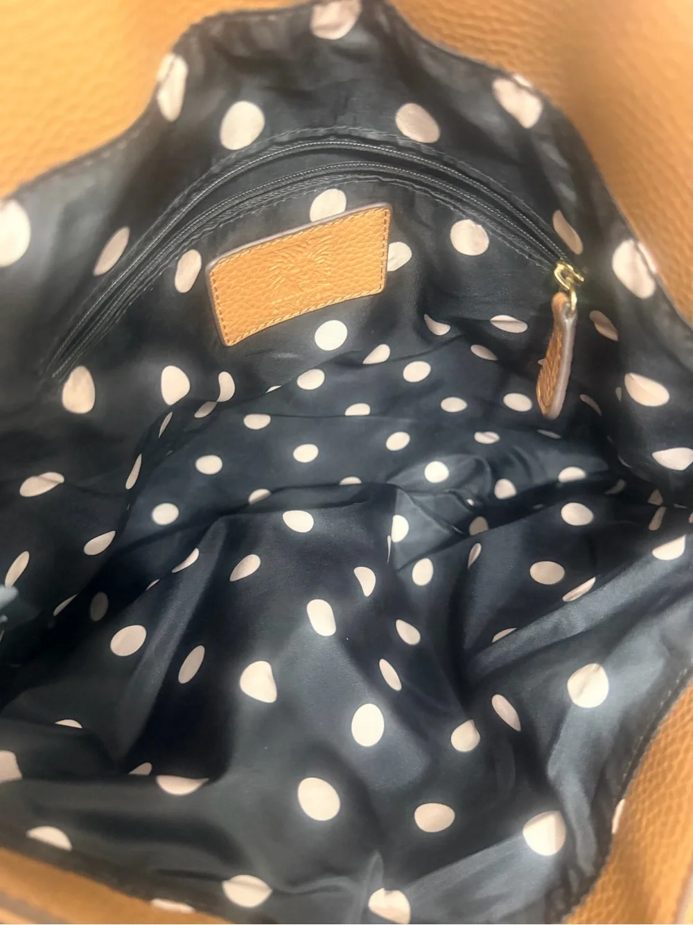 Anne Klein Taupe Hobo Shoulder Bag